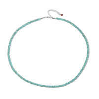 Collana in argento con Apatite Blu