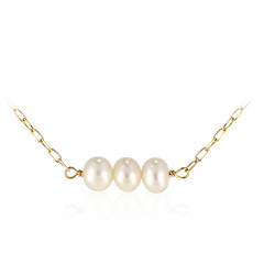 Collana in argento con Perla di Acqua Dolce