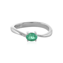 Anello in argento con Smeraldo Colombiano
