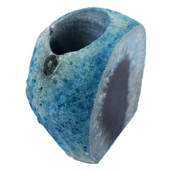 Accessorio con Agata Blu (Lapis Vitalis)