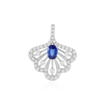 Ciondolo in argento con Cianite