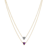 Collana in argento con Ametista