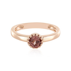 Anello in argento con Zircone Rosa