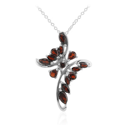 Collana in argento con Granato