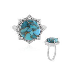 Anello in argento con Turchese Ramato Blu (Faszination Türkis)