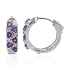 Orecchini in argento con Ametista