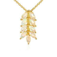 Collana in argento con Opale di Welo