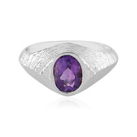 Anello in argento con Ametista Siberiana