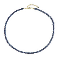 Collana in argento con Zaffiro Blu