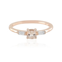 Anello in oro con Morganite