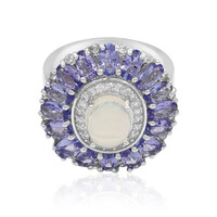 Anello in argento con Opale di Welo