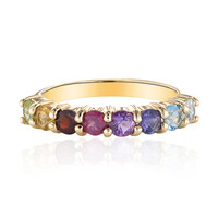 Anello in argento con Ametista