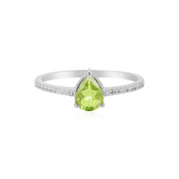 Anello in argento con Peridoto