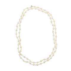 Collana in argento con Perla di Acqua Dolce (TPC)