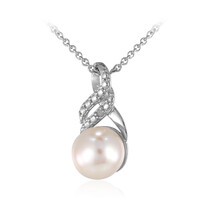 Collana in argento con Perla di Acqua Dolce