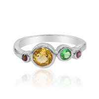 Anello in argento con Citrino