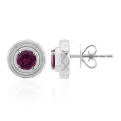 Orecchini in argento con Granato Roshoite (Pallanova)