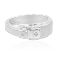 Anello in argento con Diamante I1 (G)