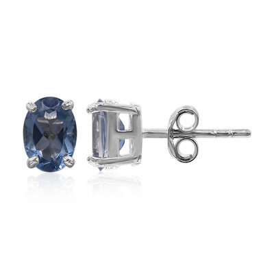 Orecchini in argento con Topazio Mistico Azzurro