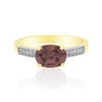 Anello in oro con Zircone Rosa