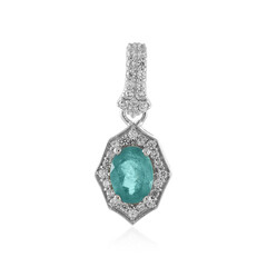 Ciondolo in argento con Grandidierite