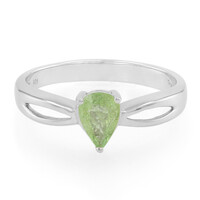 Anello in argento con Tormalina Paraíba