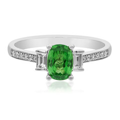 Anello in oro con Tsavorite AAA (CIRARI)