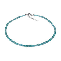 Collana in argento con Apatite Blu