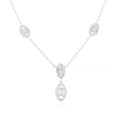 Collana in argento con Zircone