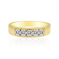 Anello in oro con Diamante IF (D)