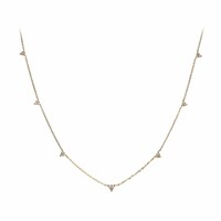 Collana in oro con Diamante SI1 (H)