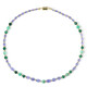 Collana in argento con Tanzanite(Adela Silber)