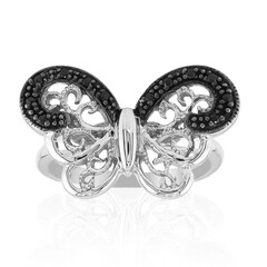 Anello in argento con Onice Nero