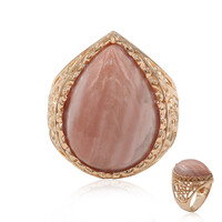 Anello in argento con Opale Rosa Australiano (Art of Nature)