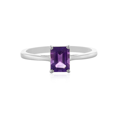 Anello in argento con Ametista del Marocco