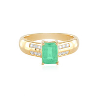 Anello in argento con Smeraldo Colombiano