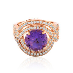 Anello in argento con Ametista