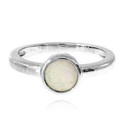 Anello in argento con Opale di Welo