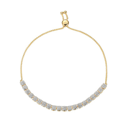 Bracciale in ottone con Diamante I3 (I) (Juwelo Style)
