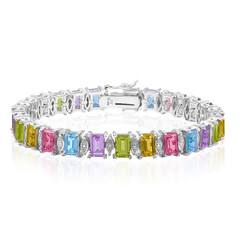 Bracciale in argento con Ametista