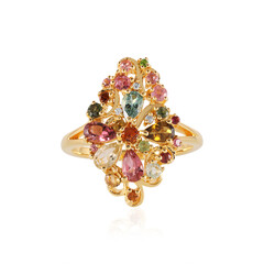 Anello in argento con Tormalina