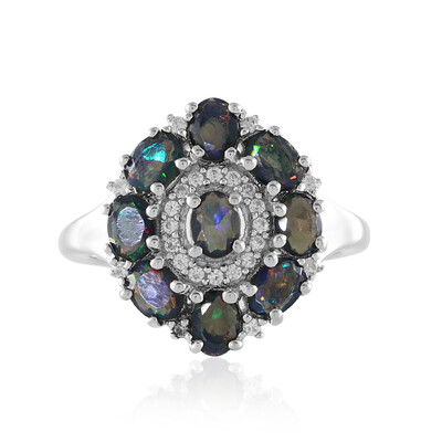 Anello in argento con Opale Mezezo