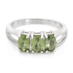 Anello in argento con Apatite Russa
