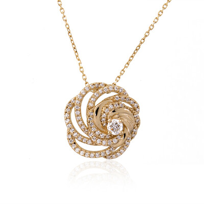 Collana in oro con Diamante Flawless (F) (LUCENT DIAMONDS)