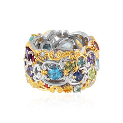Anello in argento con Peridoto (Gems en Vogue)