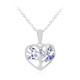 Collana in argento con Tanzanite