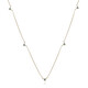 Collana in oro con Diamante Blu Cielo I2 (de Melo)