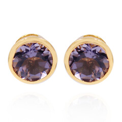 Orecchini in argento con Quarzo Mirtillo