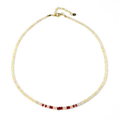 Collana in argento con Opale di Welo