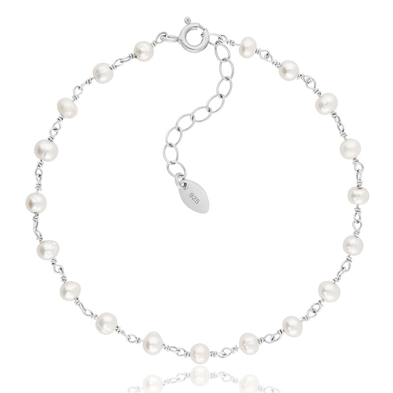 THOMAS SABO Bracciale da donna in argento 925 smaltato oro 17 32024455, 17